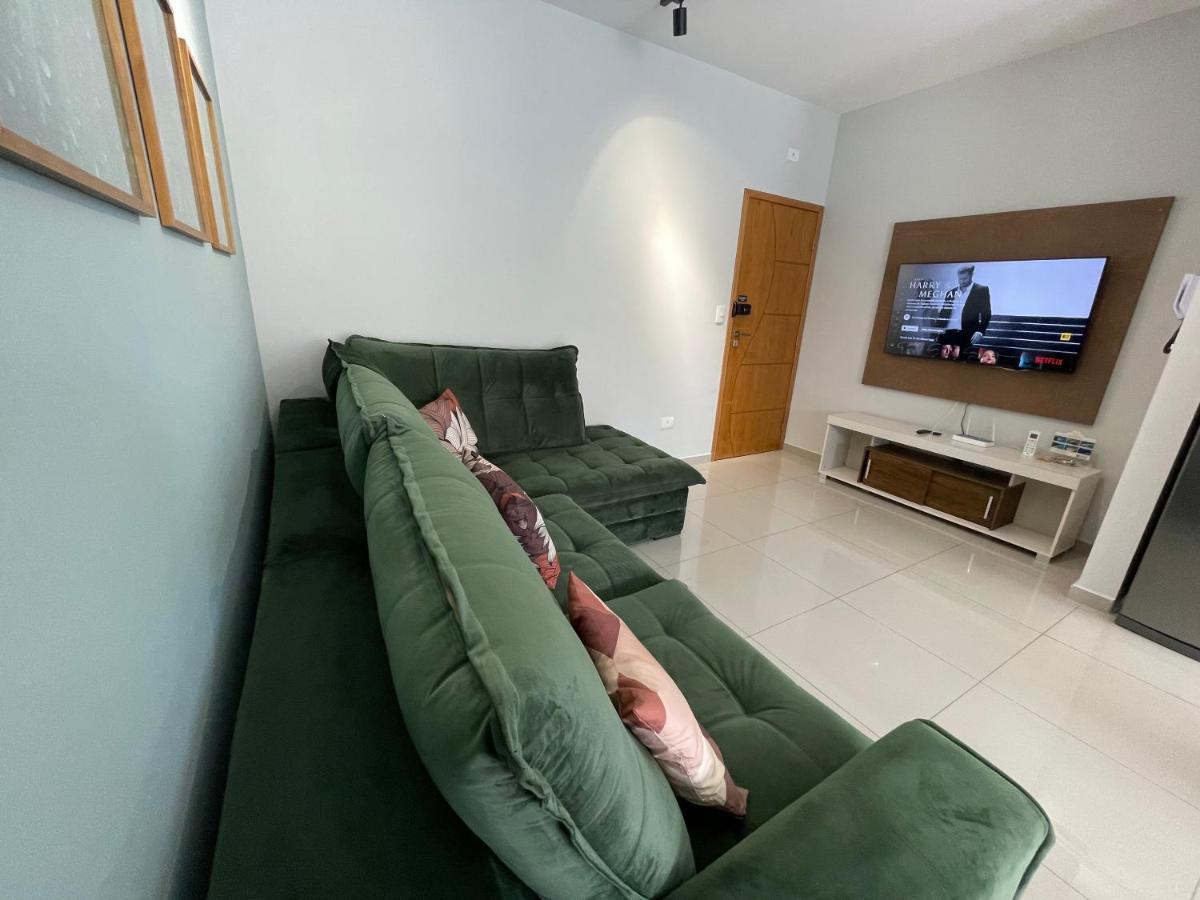 Apto Aconchegante C/ Wifi, Smartv E Piscina Ubatuba Bagian luar foto