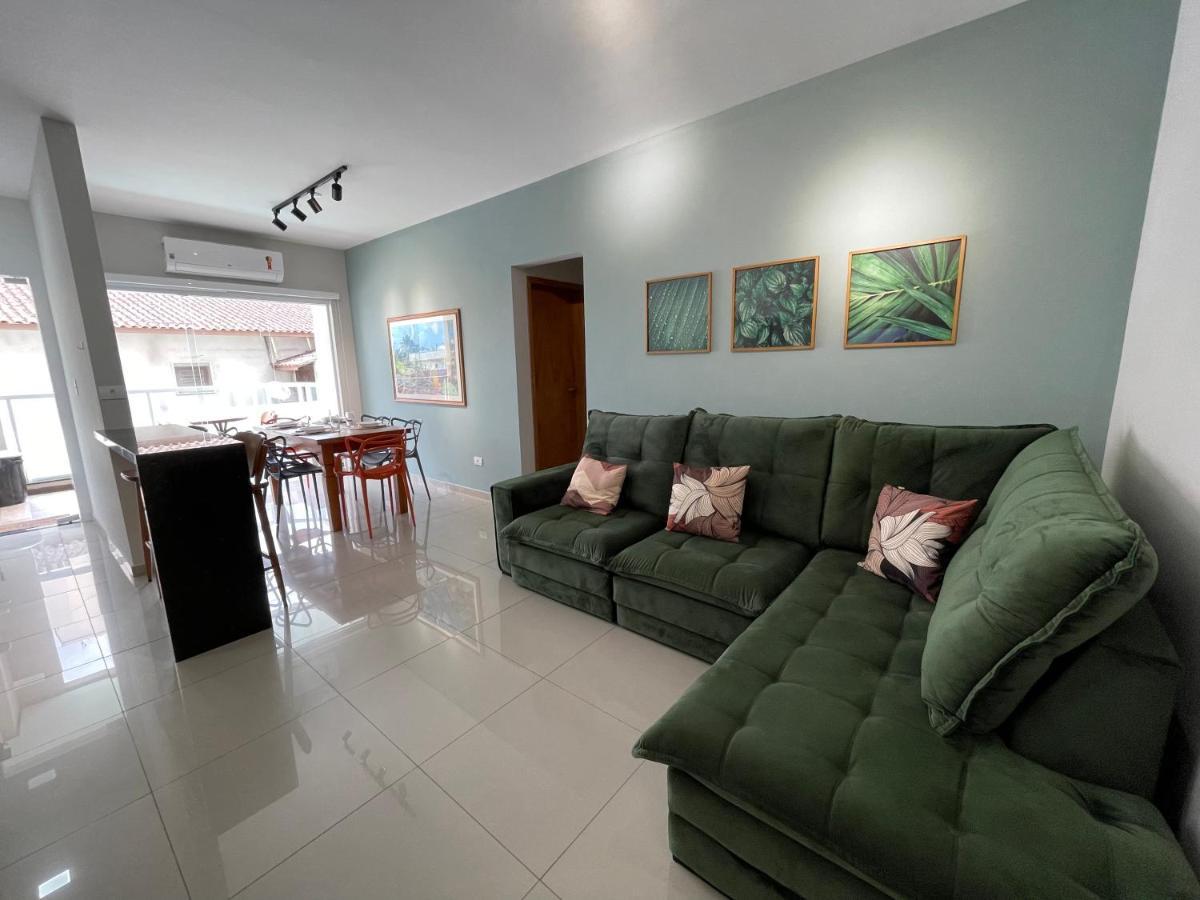Apto Aconchegante C/ Wifi, Smartv E Piscina Ubatuba Bagian luar foto